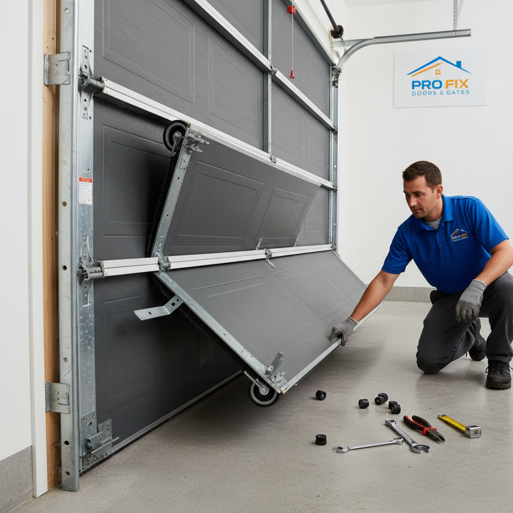 Garage Door Off Track 