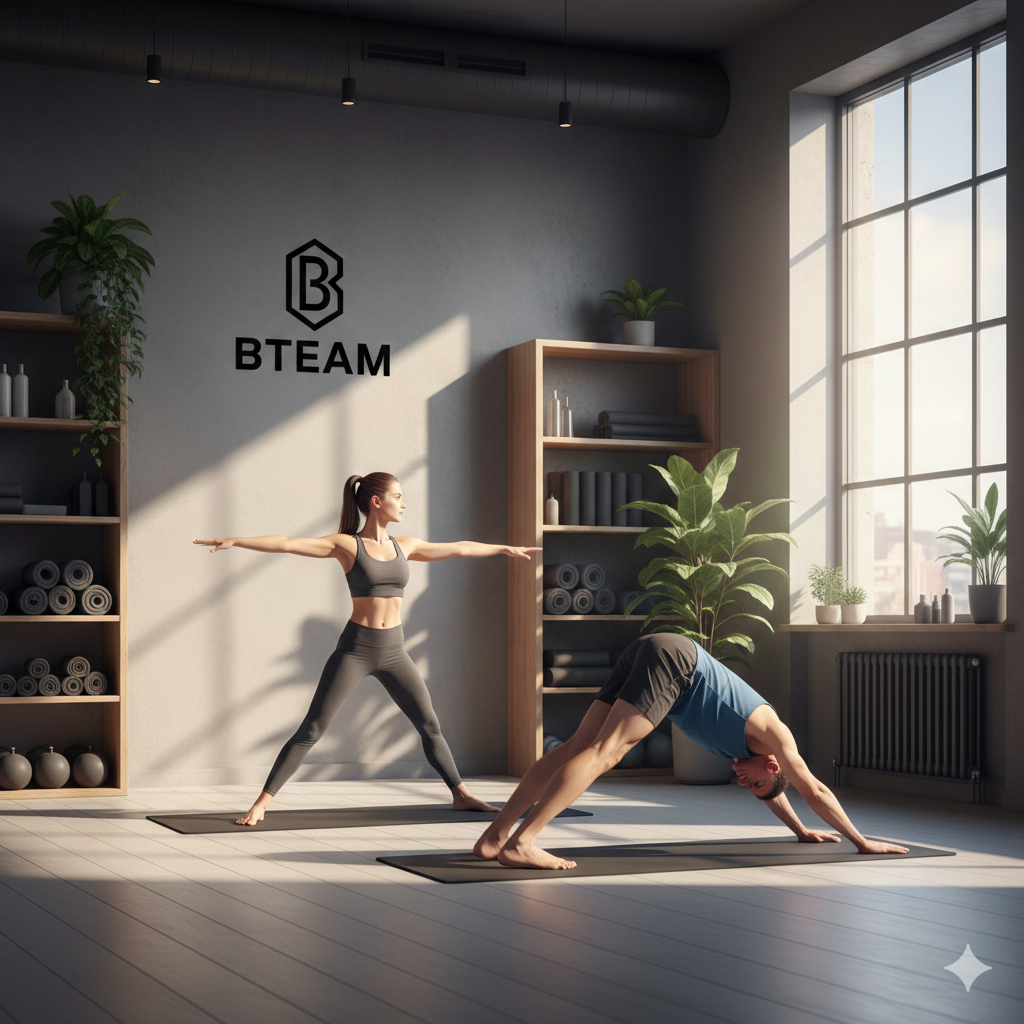 מעבר לגמישות: איך היוגה ב-BTEAM משדרגת את הביצועים שלכם בספורט ובחיים?