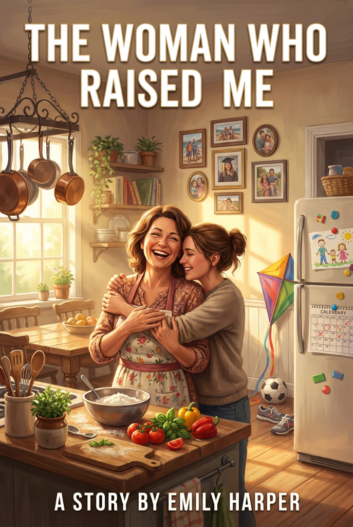 The Woman Who Raised Me — a personalized Love to mom book for Emily Harper