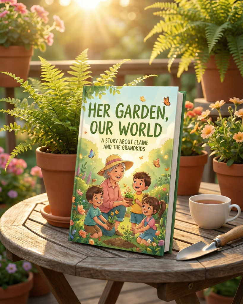 Unique printed book about grandma - heartfelt keepsake gift