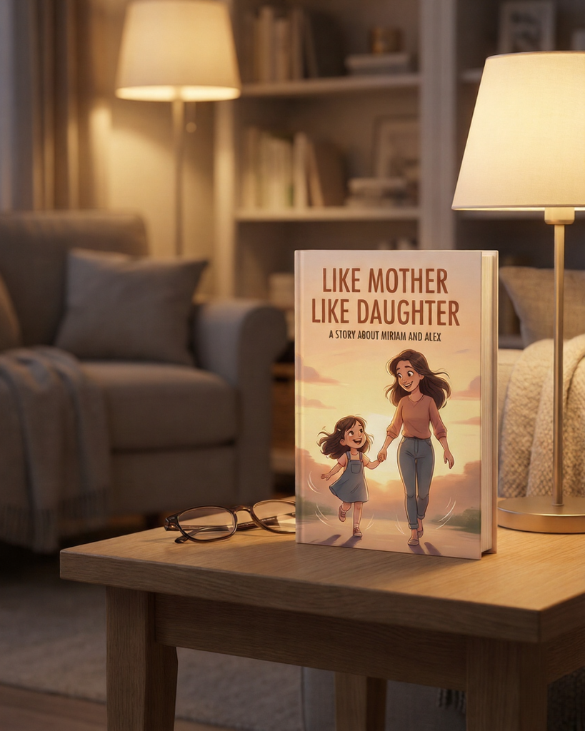 Funny personalized memoir for mom - unique printed gift