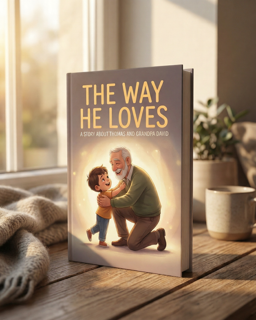 Custom comedy book about grandpa - Father's Day gift
