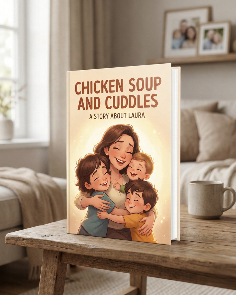 Personalized book for mom — Love to mom gift cover