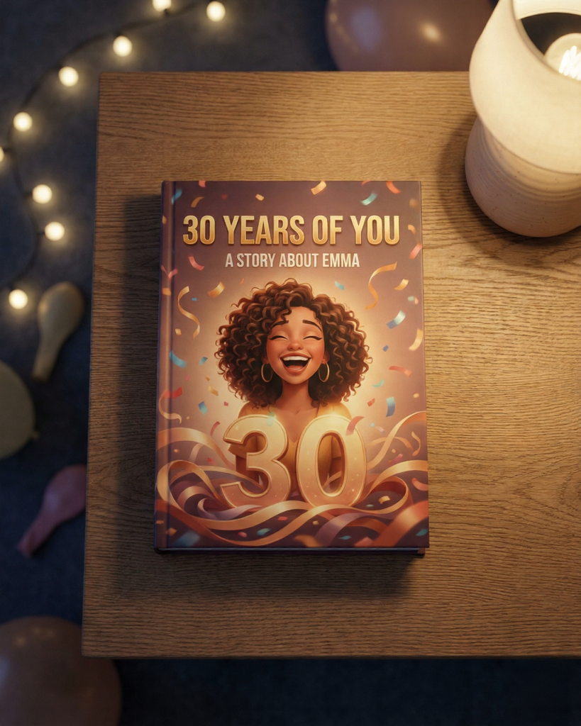 30 Years of You - A personalized birthday book for Emma