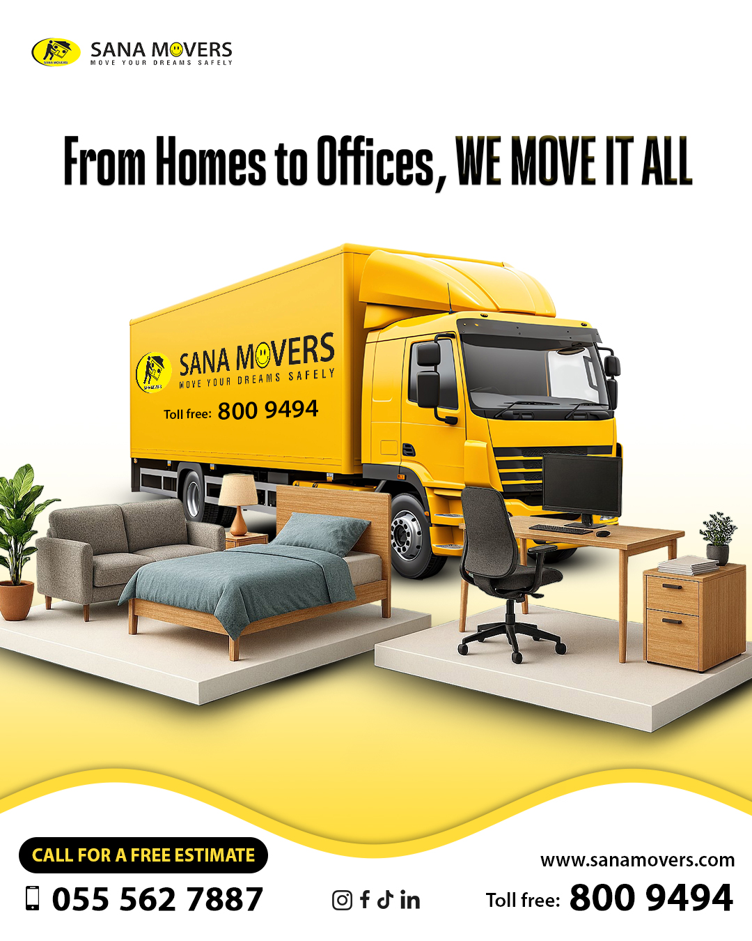 Sana Movers portfolio 1