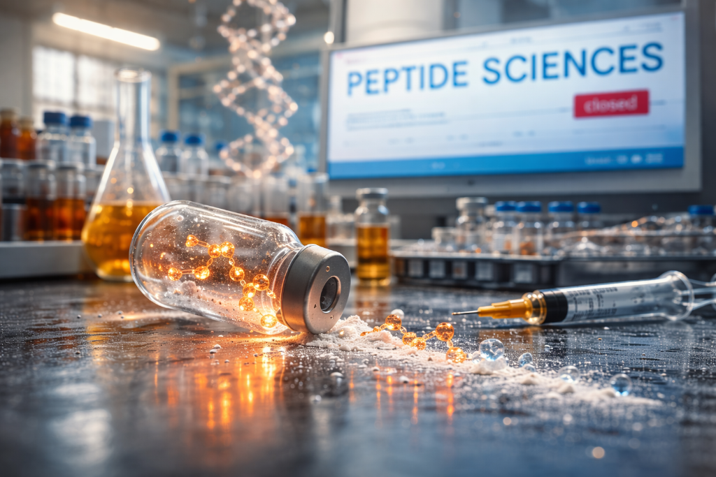 Peptide Sciences Shutdown: What It Means for the Research Peptide Industry