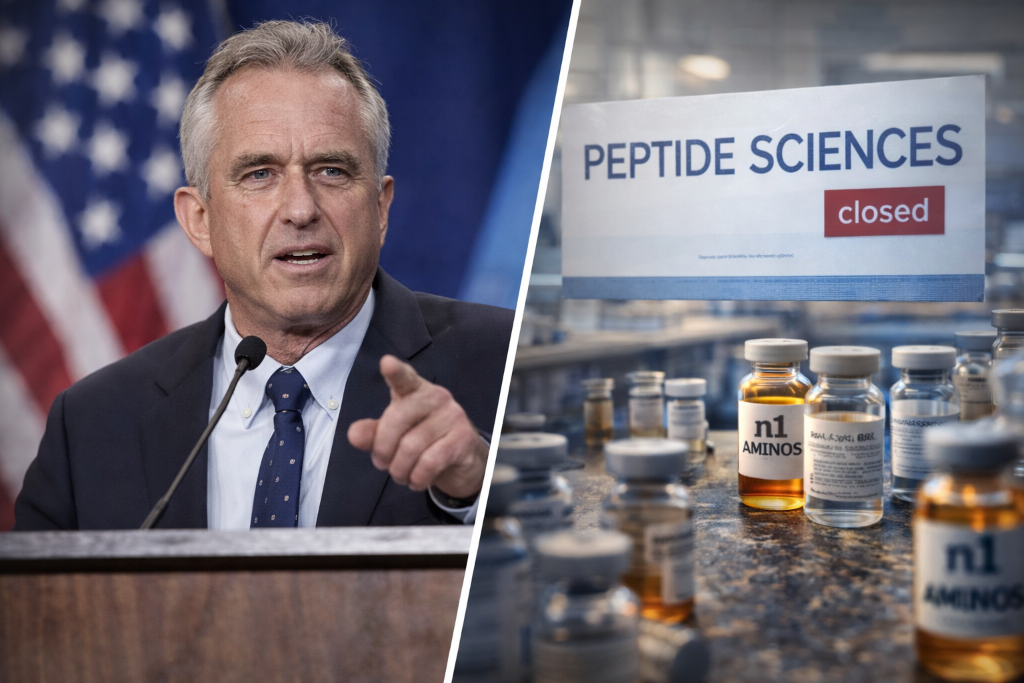 The RFK Jr. Peptide Reversal — And the Curious Timing of the Peptide Sciences Shutdown