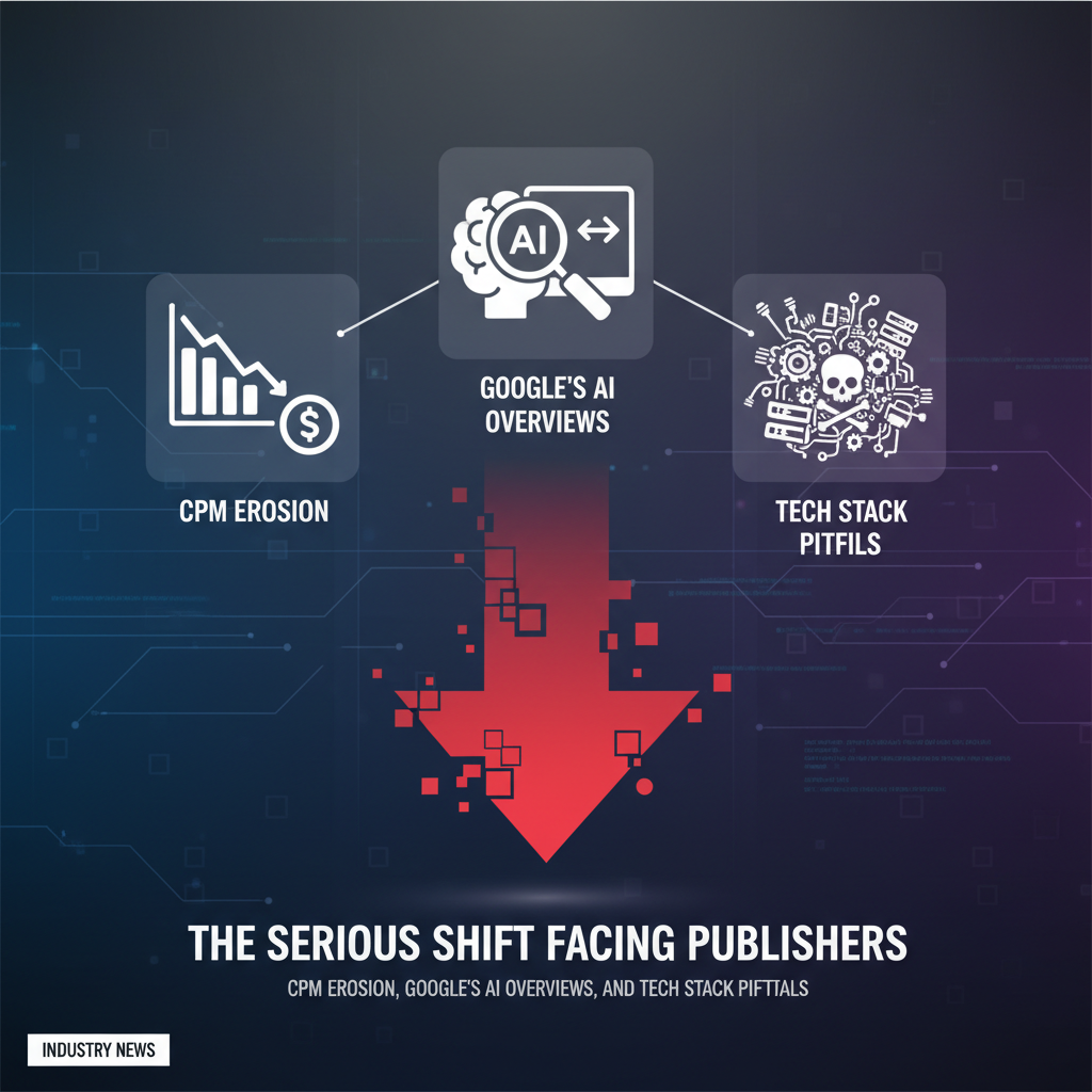 The Serious Shift Facing Publishers: CPM Erosion, Google's AI Overviews, and Tech Stack Pitfalls