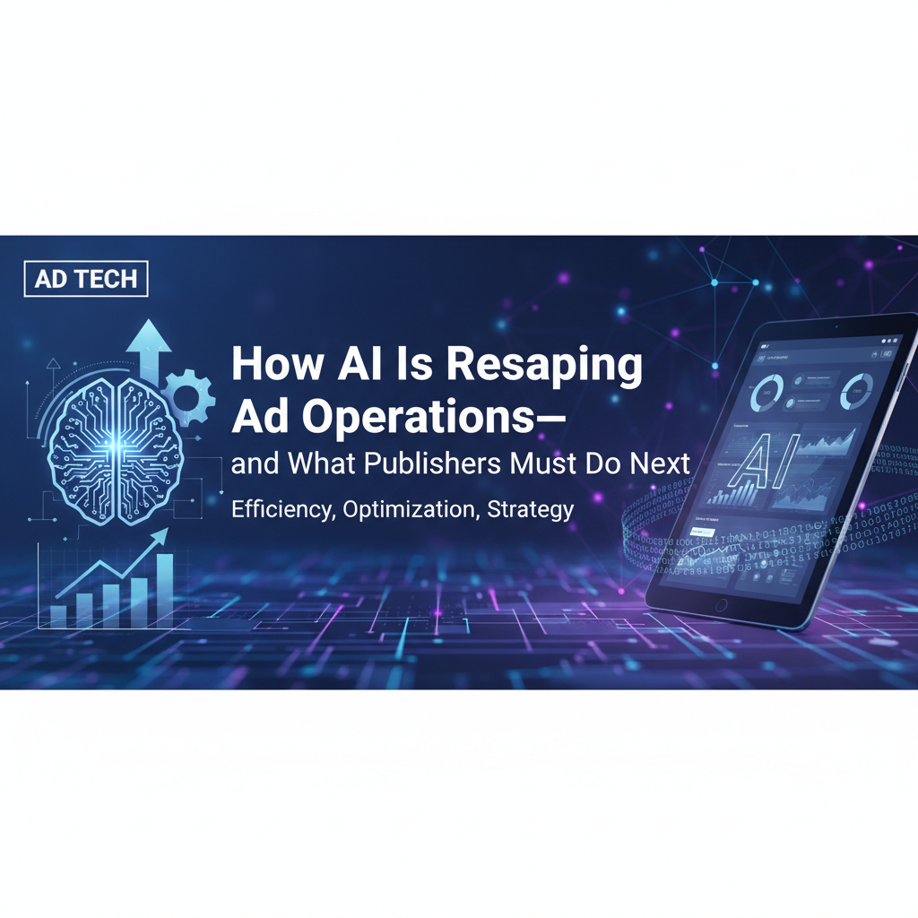 How AI Is Reshaping Ad Operations - and What Publishers Must Do Next