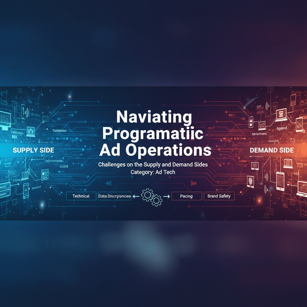 Navigating Programmatic Ad Operations: Challenges on the Supply and Demand Sides