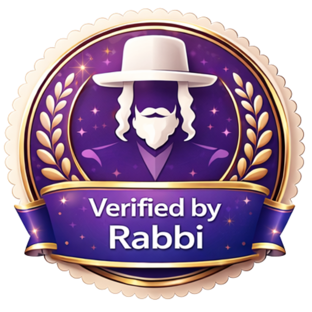 Verified by Rabbi