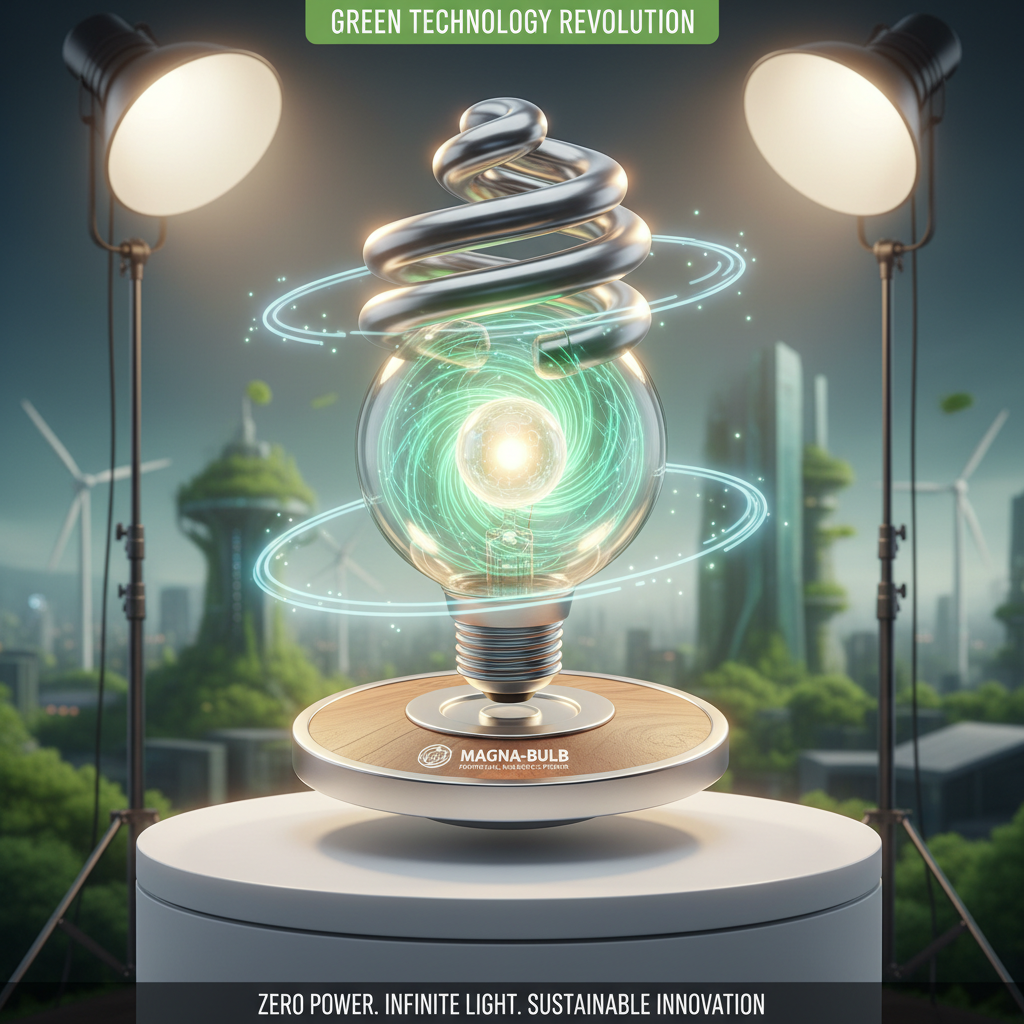 Magnetic Self-Powered Light Bulb - image 1