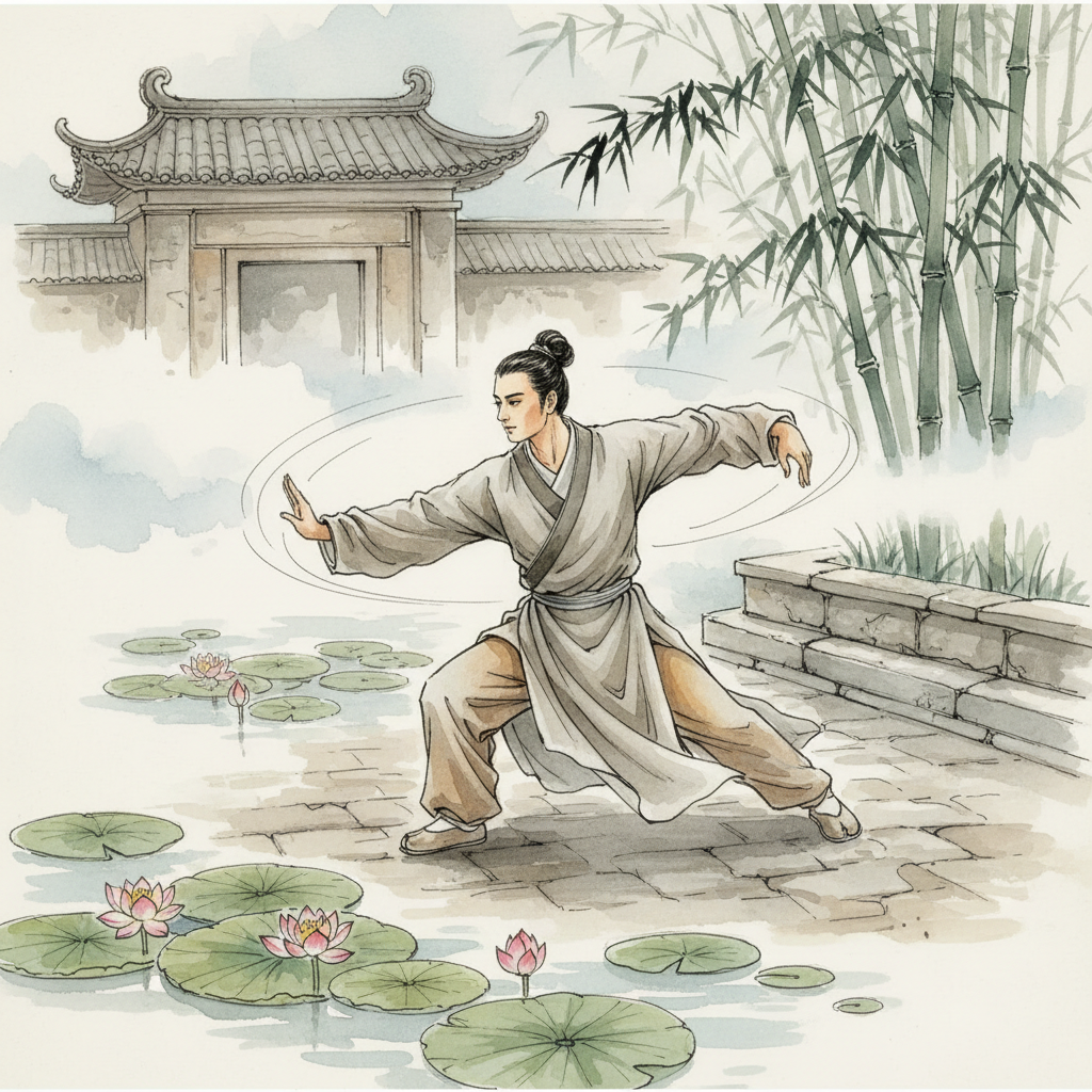Gentle Breeze Over Water