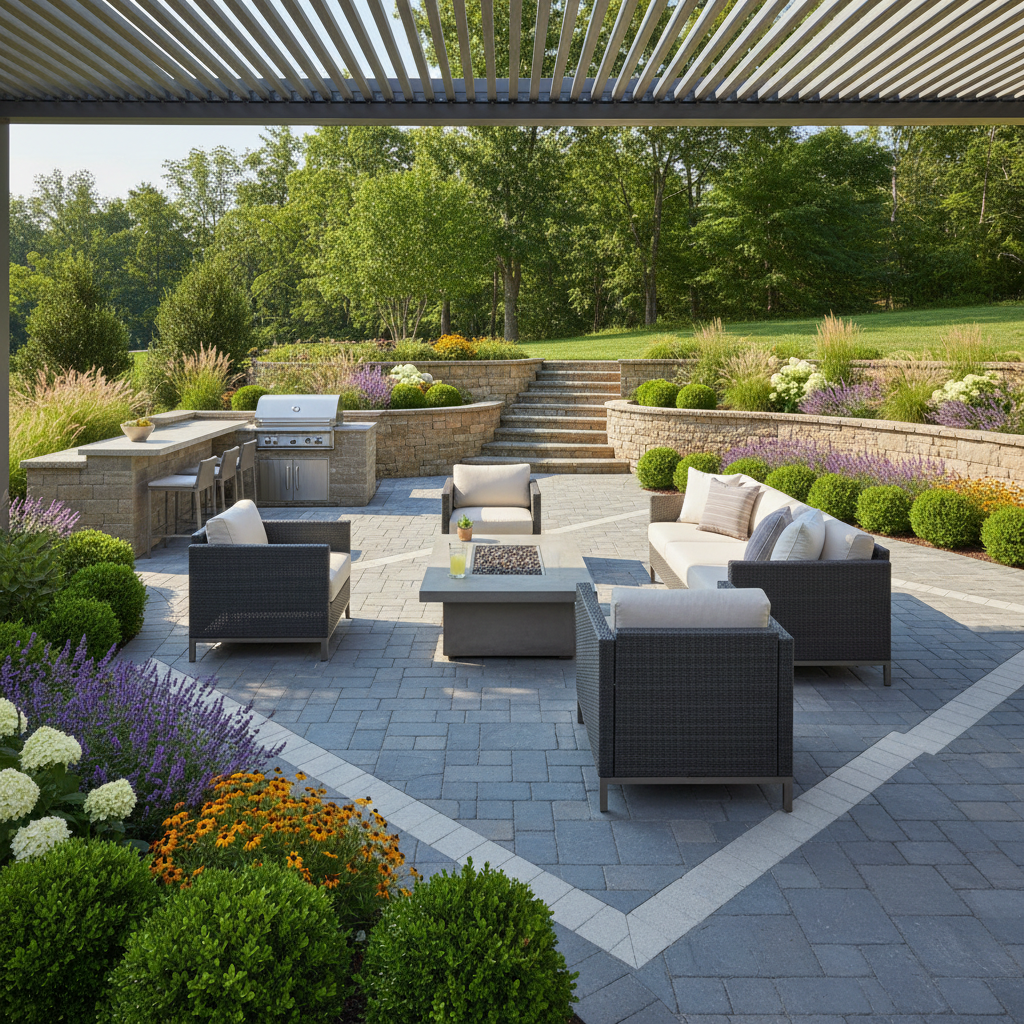 Professional paver and hardscape installation