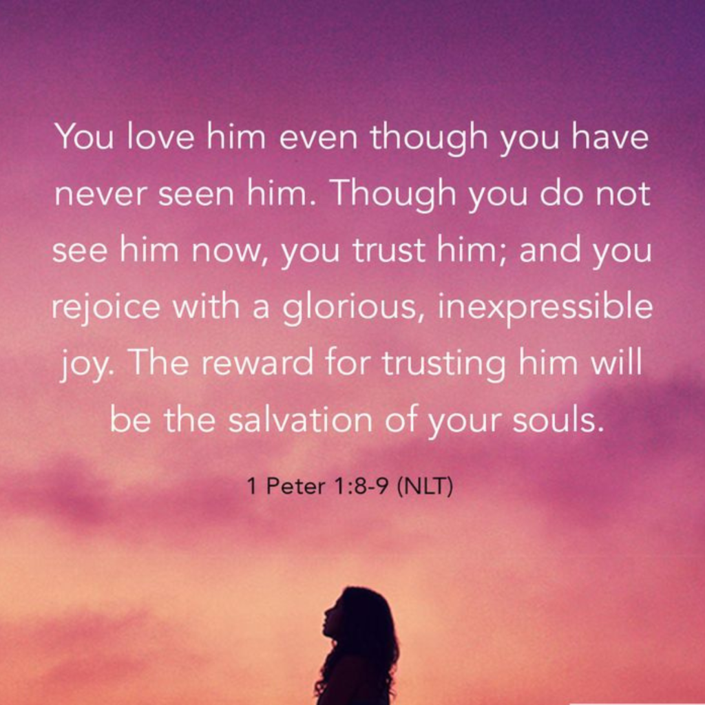 Unseen Faith, Unspeakable Joy: Trusting Jesus for Your Soul's Salvation