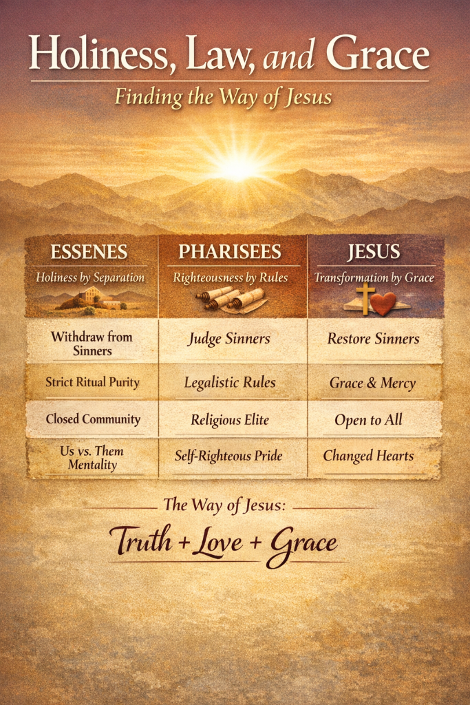 Holiness, Law, and Grace: Finding the Way of Jesus