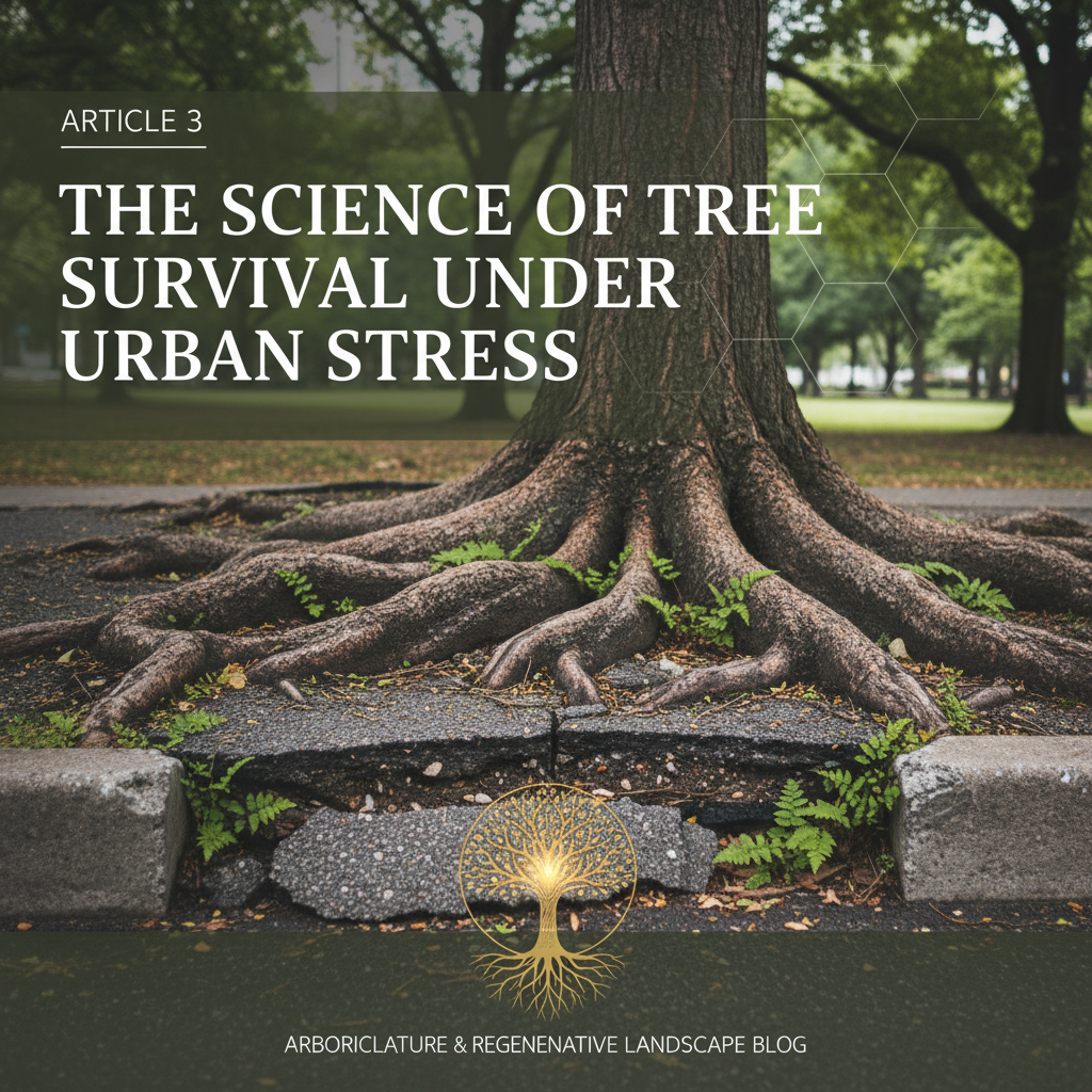 Article 3: The Science of Tree Survival Under Urban Stress