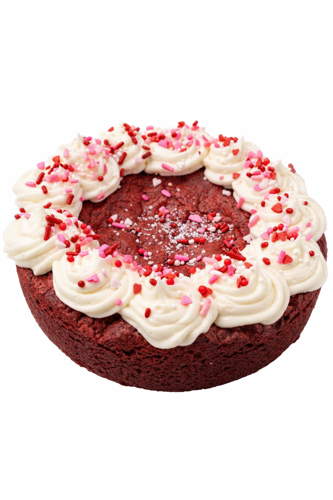 Red Velvet Cookie Cake