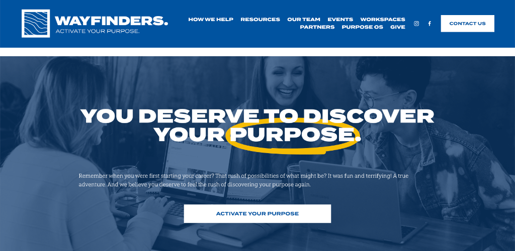 Wayfinders community platform