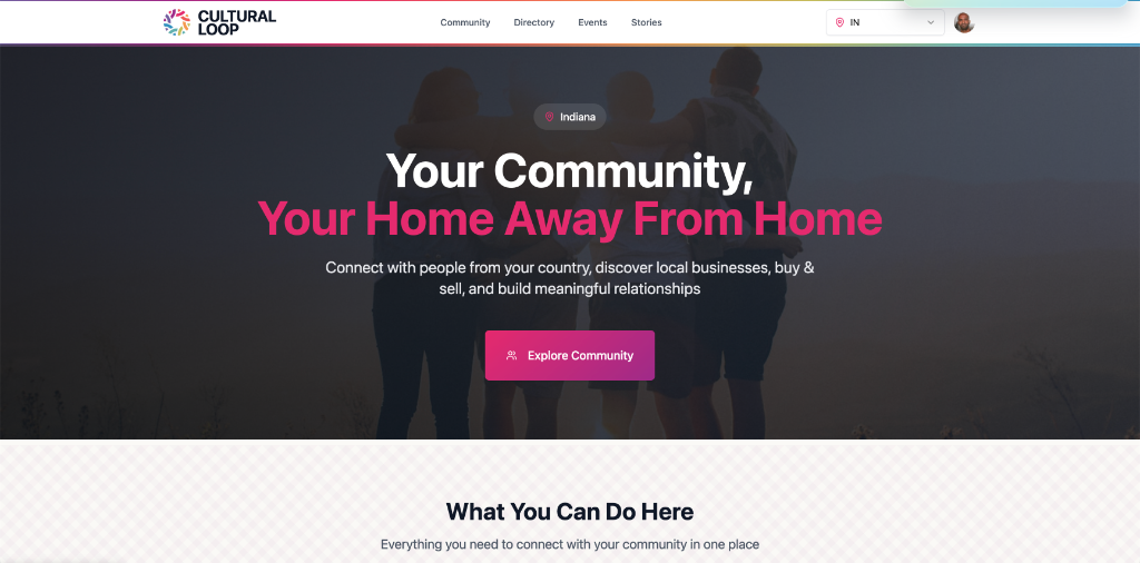 Cultural Loop community platform case study
