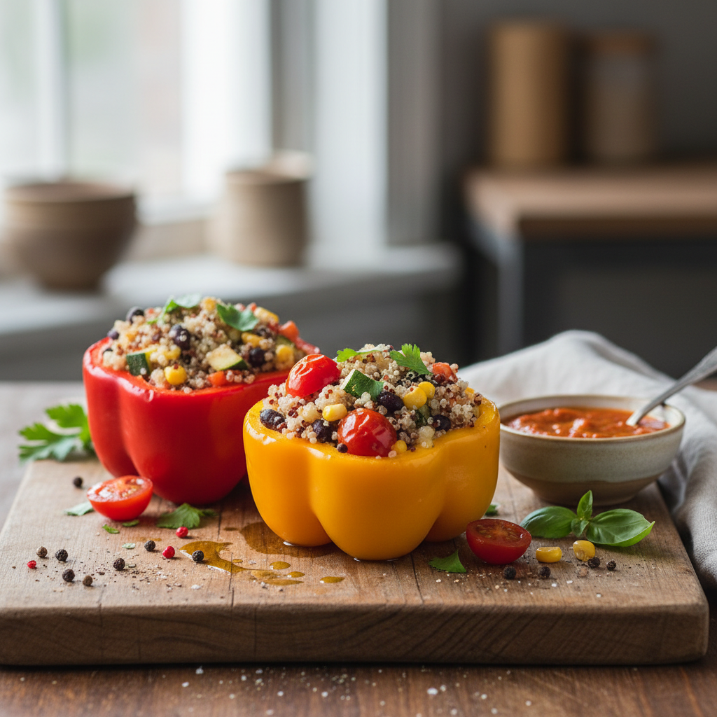 Gefüllte Paprika