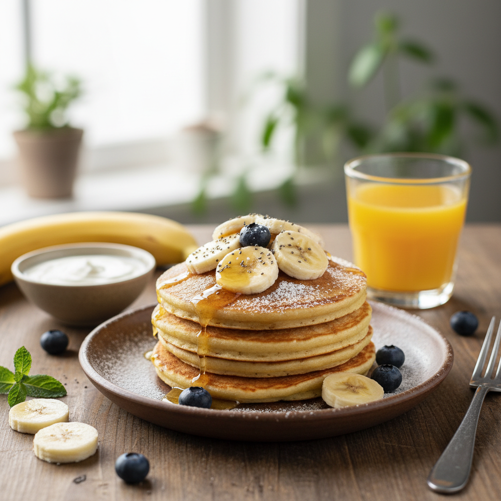 Bananen-Pfannkuchen
