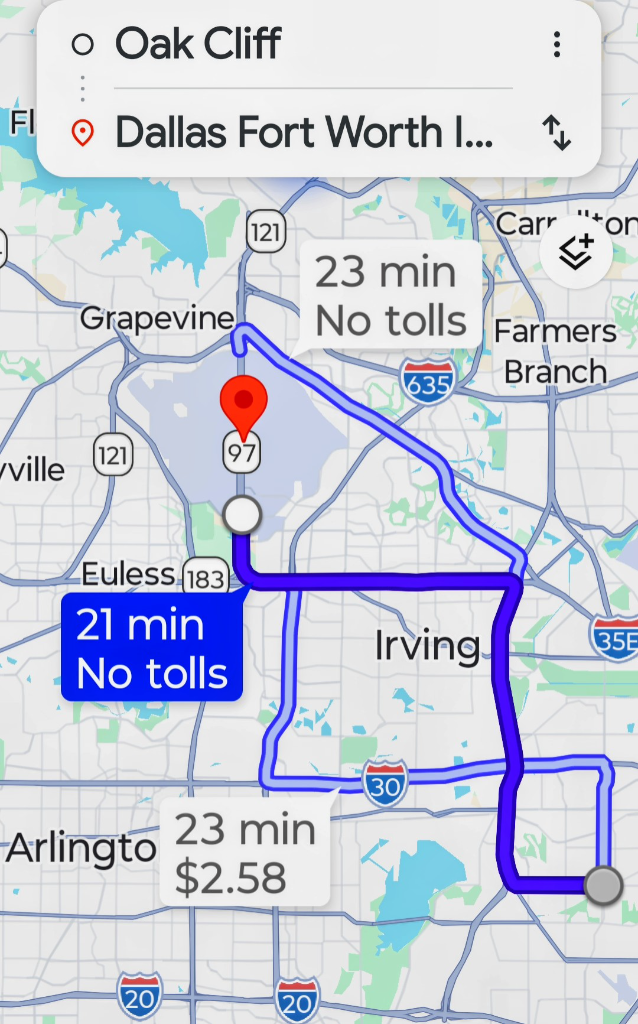 Ride map