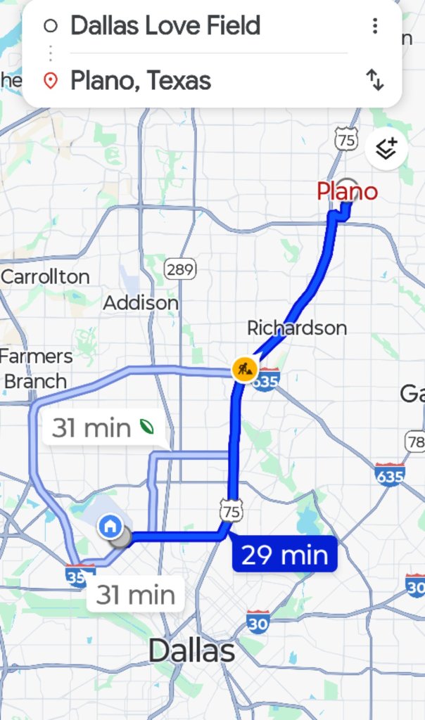 Ride map