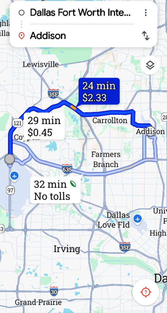 Ride map