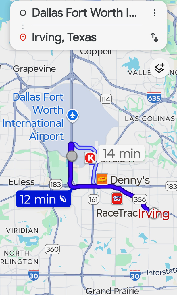 Ride map