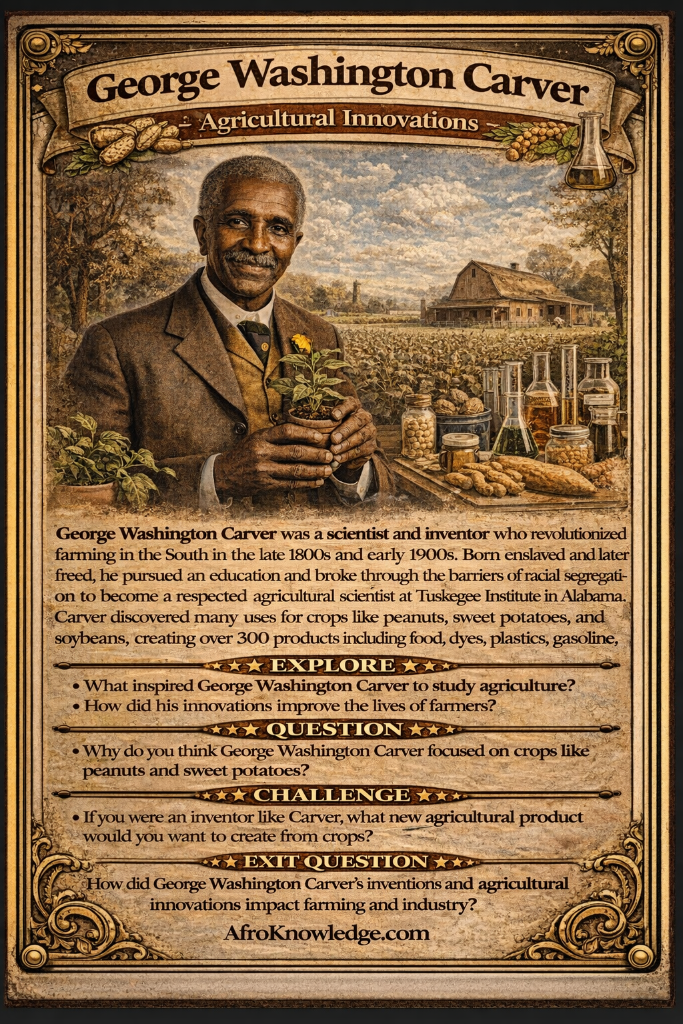 George Washington Carver - Agricultural Innovations