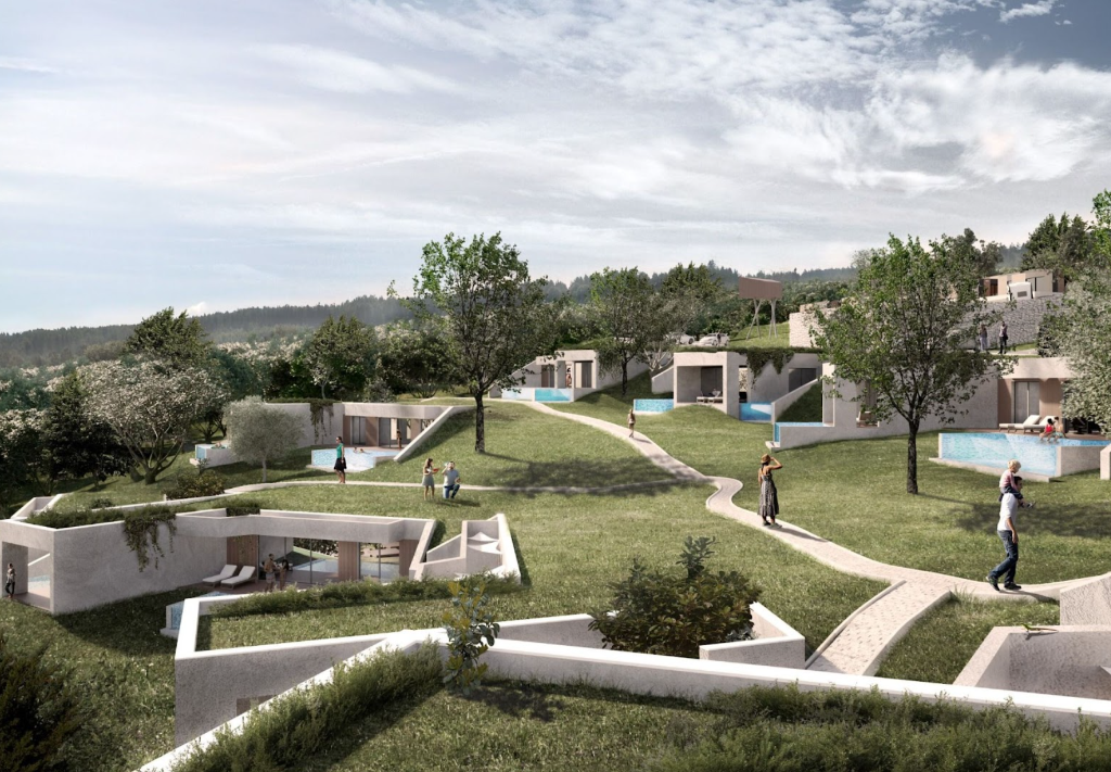 Earth-Sheltered
Villa