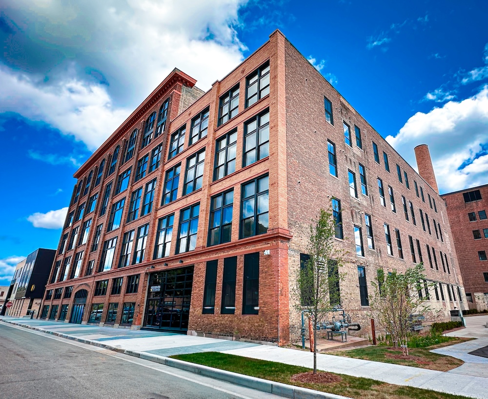 Real estate building exterior