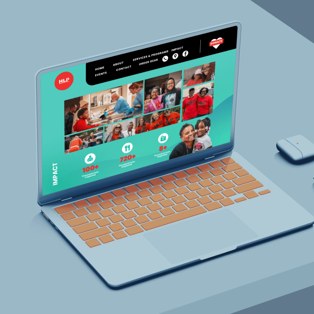 Custom landing pages and digital experiences for nonprofit fundraising