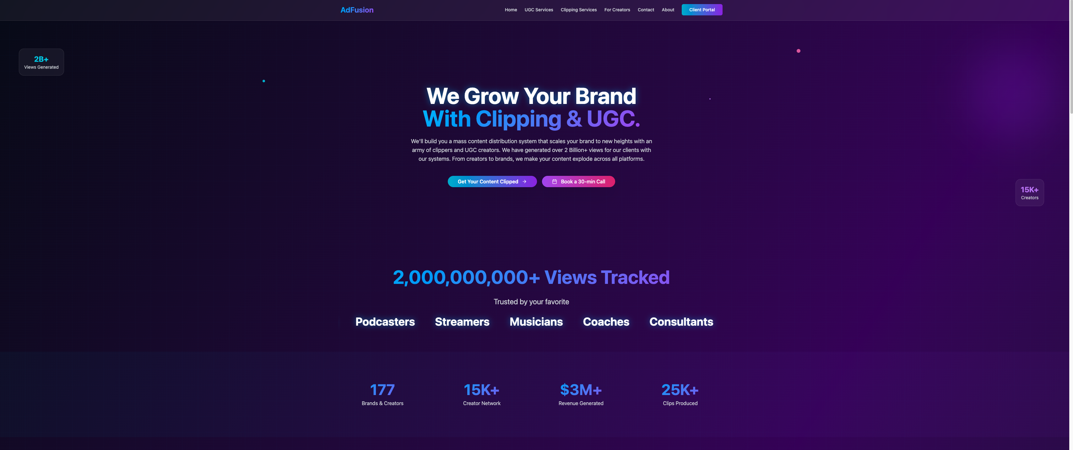 AdFusion LLC template preview