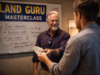 Seminar upsell moment — don’t be this guy