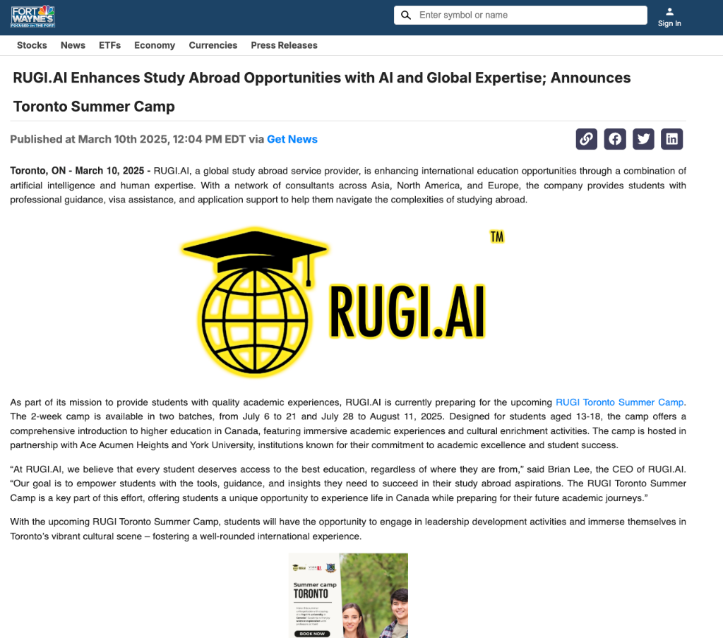 Fort Wayne's News - RUGI.AI Featured