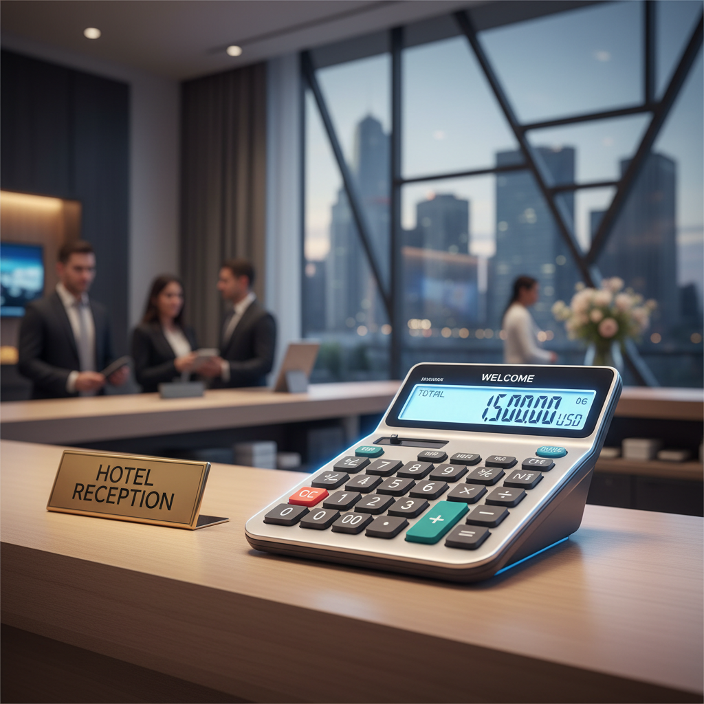 hotel reception calculator
