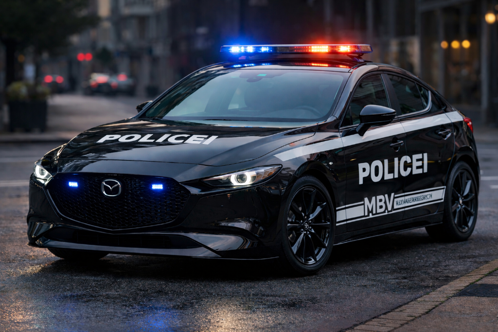 MVP Policeiwagen – Mazda3