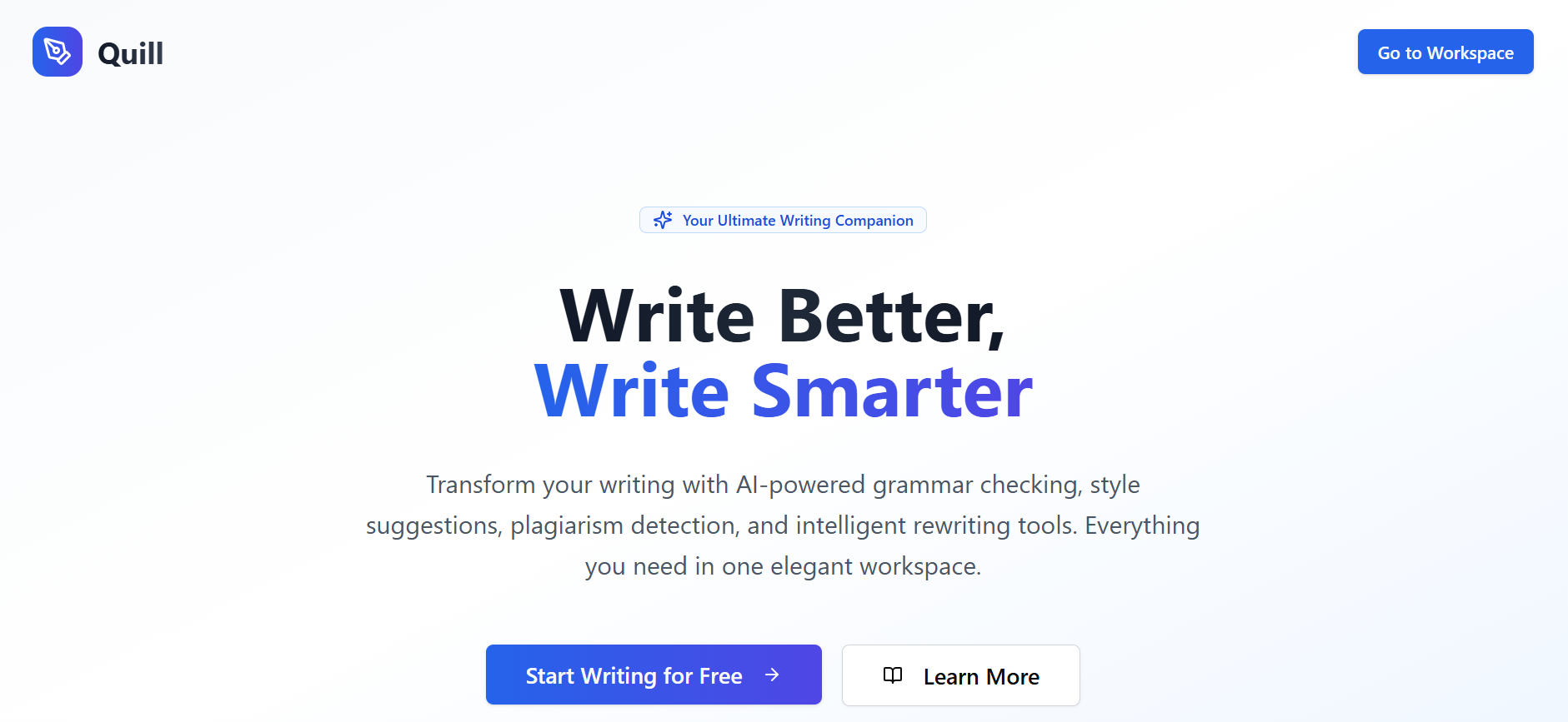 Quill template preview