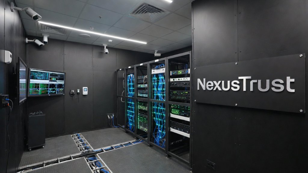 NexusTrust PatentVault - חדר שרתים מאובטח