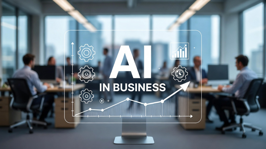 AI בעסקים - ניתוח נתונים וגרפים