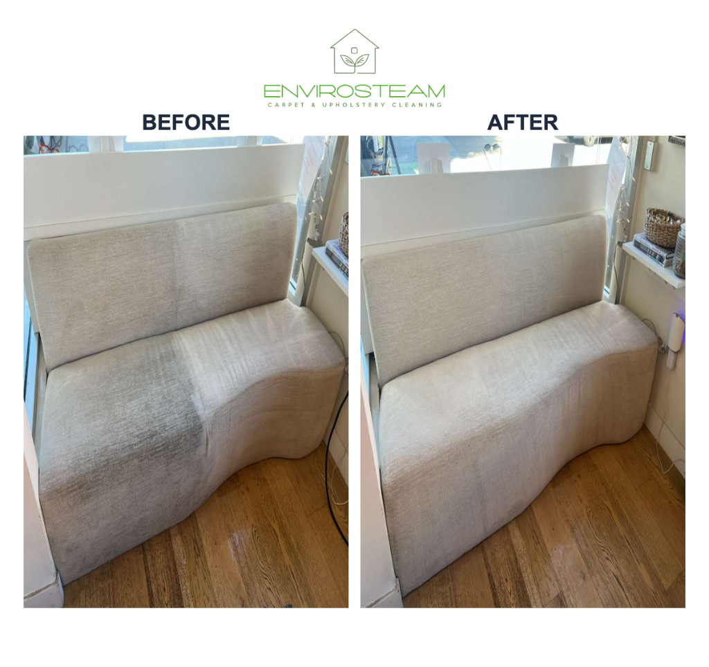 Before & After - Upholstery Chair Cleaning