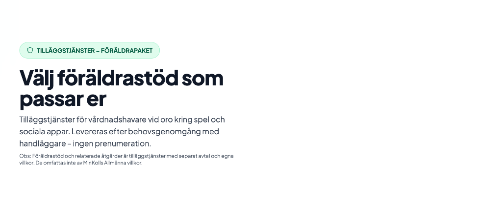 Föräldrastöd – Snabb hjälp