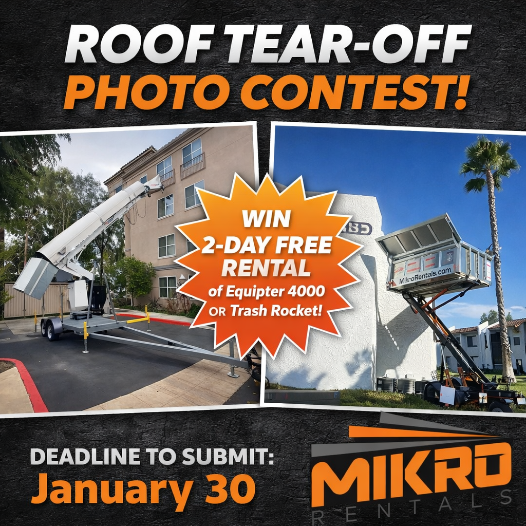 Roof Tear-Off Photo Contest