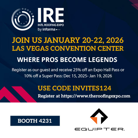 IRE 2026 - Equipter Booth #4231