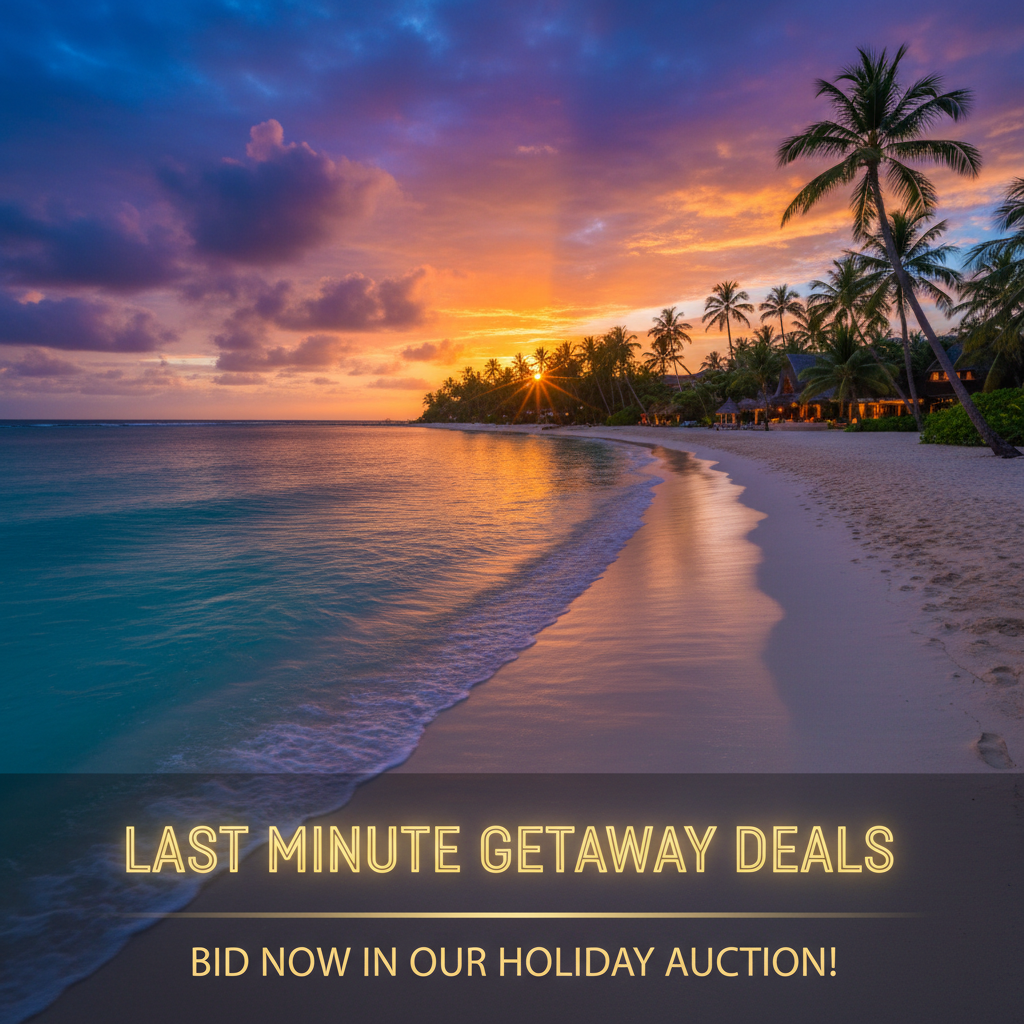 Last Minute Getaway Deals: Bid Now in Our Holiday Auction! - comprehensive guide