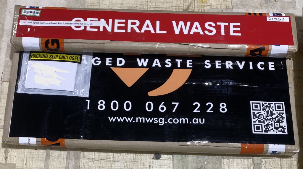 General Waste Service - Stickers