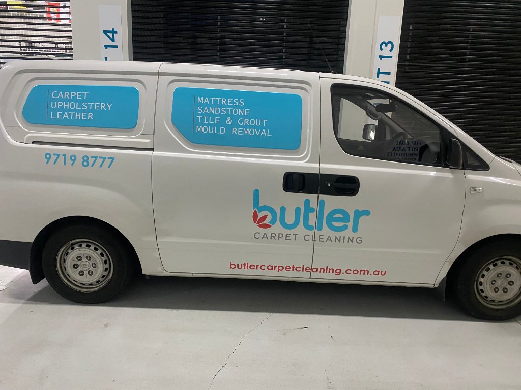 Butler Carpet Cleaning - Vehicle Wrap (Side)
