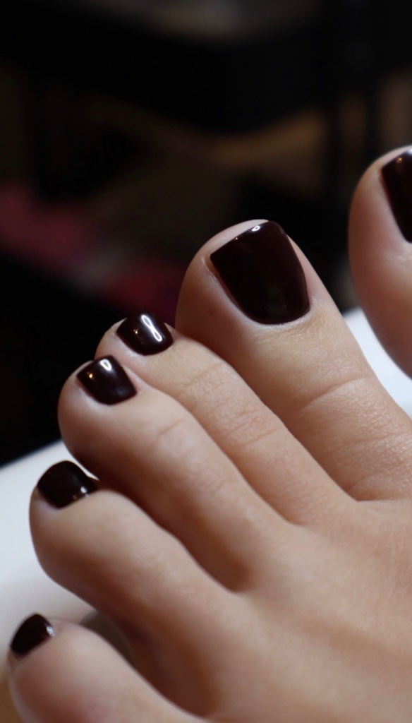 Pedicure with Nail Polish